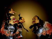 Traditional theater in Bali - Wayang